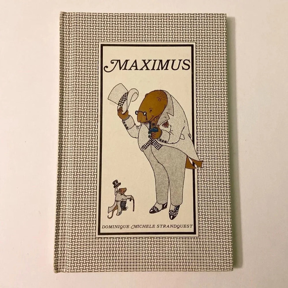 Vintage 1971 Maximus Dominique Michele Hardcover Harper and Row First Edition - Picture 1 of 14